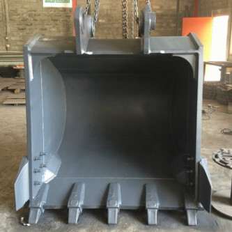Fabricated excavator bucket