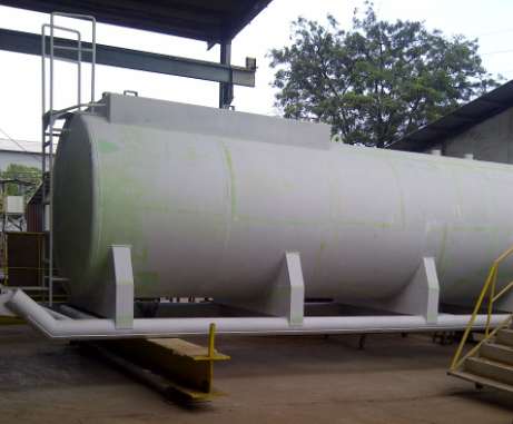 Rounded tank tampak lain